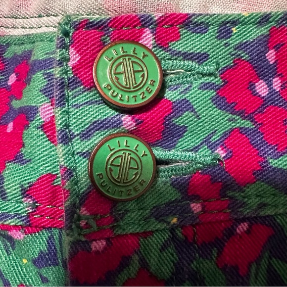 New Lilly Pulitzer Worth Skinny Mini Jeans - Picture 14 of 15